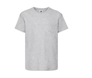 Fruit of the Loom SC1019 - Children's short-Sleeves T-Shirt Heather Grey