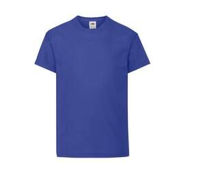 Fruit of the Loom SC1019 - Children's short-Sleeves T-Shirt Royal Blue