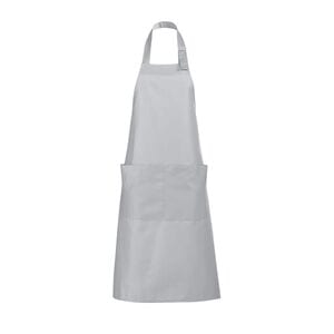 SOL'S 88010 - Gala Long Apron With Pockets Pure Grey
