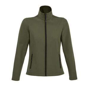 SOL'S 01194 - RACE WOMEN Soft Shell Zip Jacket Army