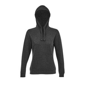 SOL'S 03103 - Spencer Women Hooded Sweatshirt Charcoal Melange