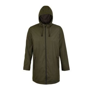 NEOBLU 03174 - Antoine Men Waterproof Waxed Jacket Kaki intense