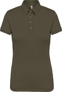 Kariban K263 - Ladies' short sleeved jersey polo shirt Light Khaki