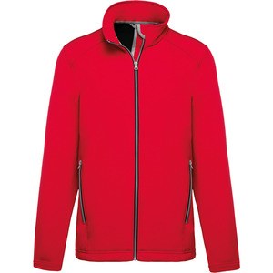 Kariban K424 - Men’s 2-layer softshell jacket Red