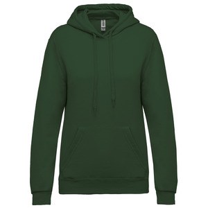 Kariban K473 - Women's hooded sweatshirt Forest Green