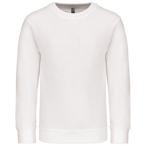 Kariban K475 - Children's round neck sweatshirt White