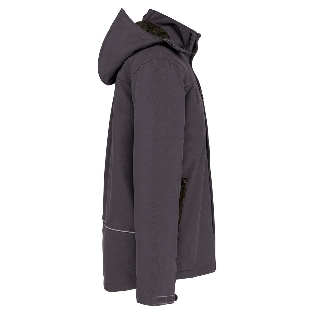 Kariban K650 - Men's lined hooded softshell parka