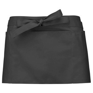 Kariban K896 - Short polycotton apron dark grey