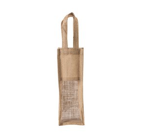 Kimood KI0267 - Jute bottle bag Natural