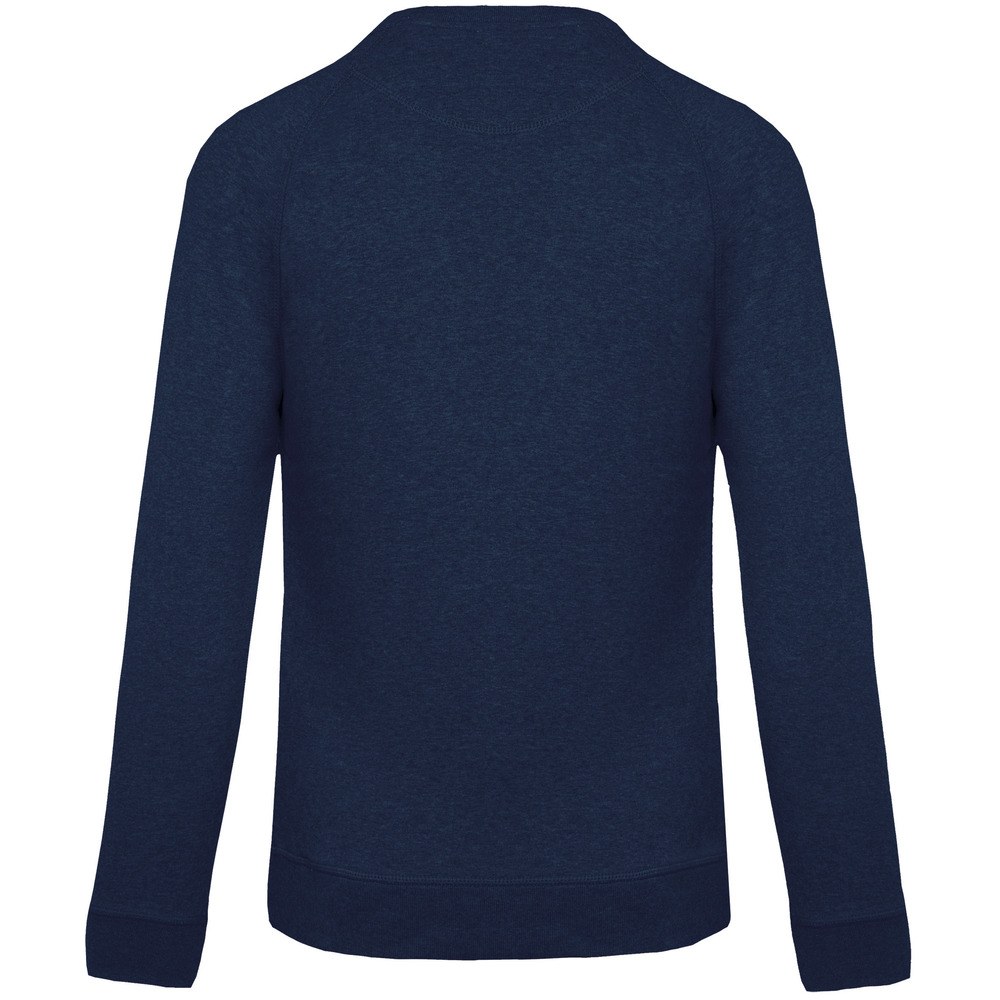 Kariban K480 - Men's organic round neck sweatshirt with raglan sleeves