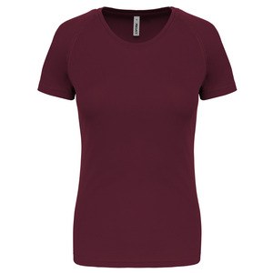 ProAct PA439 - LADIES' SHORT SLEEVE SPORTS T-SHIRT Wine