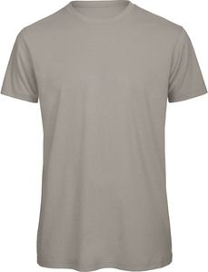 B&C CGTM042 - Men's Organic Inspire round neck T-shirt Light Grey