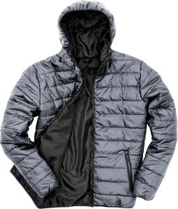 Result R233M - Down jacket Frost Grey/ Black