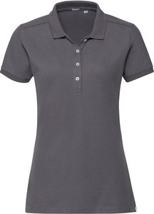 Russell RU566F - Women's Stretch Polo Convoy Grey