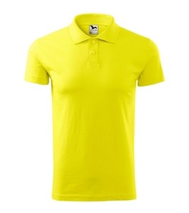 Malfini 202 - Single J. Polo Shirt Gents Lime Yellow