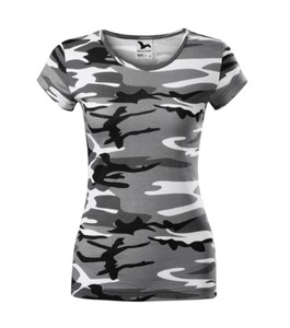 Malfini C22 - Camo Pure T-shirt Ladies camouflage gray