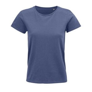 SOL'S 03581 - Crusader Women Round Neck Fitted Jersey T Shirt Denim