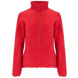 Roly CQ6413 - ARTIC WOMAN Fleece jacket with high lined collar and matching reinforced covered seams Red