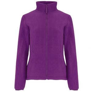 Roly CQ6413 - ARTIC WOMAN Fleece jacket with high lined collar and matching reinforced covered seams Purple