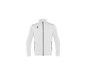 MACRON MA8122 - Large zip sweatshirt White