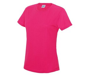 Just Cool JC005 - Neoteric™ Women's Breathable T-Shirt Hot Pink