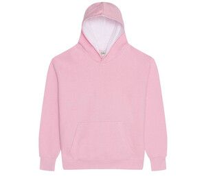 AWDIS JH03J - Childrens sweatshirt with contrasting hood