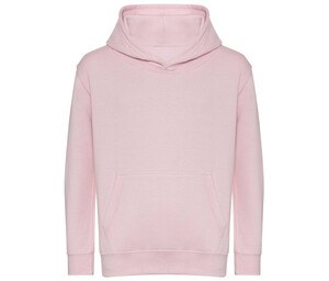 AWDIS JH201J - Children's organic cotton hoodie Baby Pink