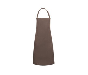 Karlowsky KYBLS4 - Basic bib apron with buckle Light Brown
