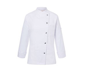 Karlowsky KYJF3 - Larissa women's chef's jacket White