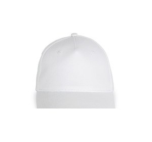K-up KP916 - Cap in recycled cotton - 5 panels White