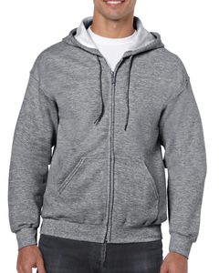 Gildan 18600 - Heavyweight Full Zip Hooded Sweat