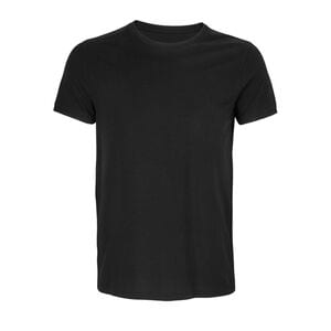 NEOBLU 03775 - Loris Unisex Cotton Piqué T Shirt Deep Black