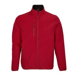 SOL'S 03827 - Falcon Men Softshell Zip Jacket Pepper Red