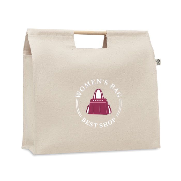 GiftRetail MO6458 - MERCADO TOP Organic shopping canvas bag