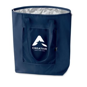 GiftRetail MO7214 - PLICOOL Foldable cooler shopping bag Blue