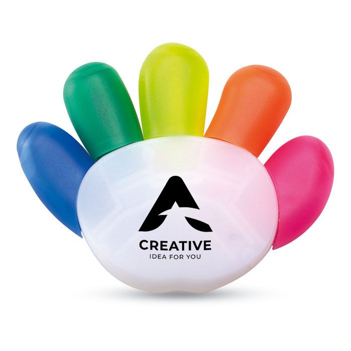 GiftRetail MO7448 - COLORE 5 colour highlighter