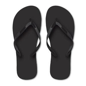 GiftRetail MO9082-L - HONOLULU EVA beach slippers size L Black