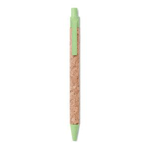 GiftRetail MO9480 - MONTADO Cork/ Wheat Straw/ABS ball pen