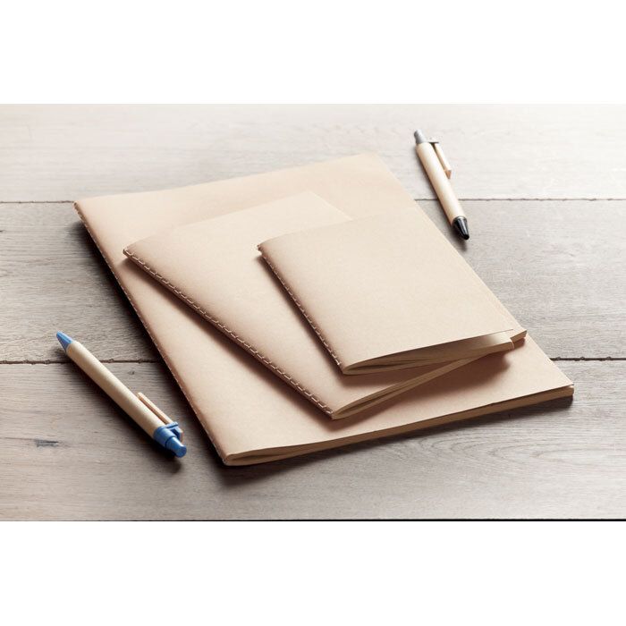 GiftRetail MO9868 - MINI PAPER BOOK A6 recycled notebook 80 plain