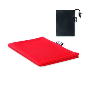 GiftRetail MO9918 - Sports towel in RPET Red