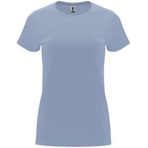 Roly CA6683 - CAPRI Fitted short-sleeve t-shirt for women ZEN BLUE