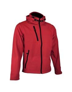 Mustaghata ALPI - SOFTSHELL JACKET FOR MEN Red