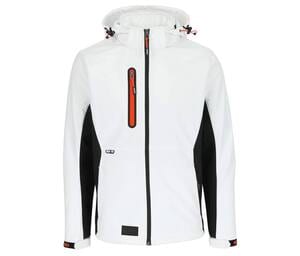 Herock HK175 - Softshell Trystan jacket White / Black