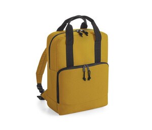 Bag Base BG287 - Recycled polyester backpack Mustard