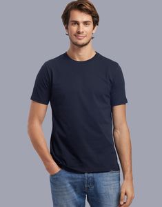 Les Filosophes DESCARTES - Men's Organic Cotton T-Shirt Made in France Navy