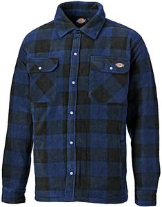 Dickies DK0A4XTA - Portland shirt (EX. DSH5000) Royal / Black