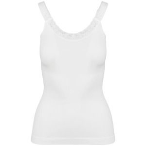 Kariban K3043 - Eco-friendly seamless tank top with lace