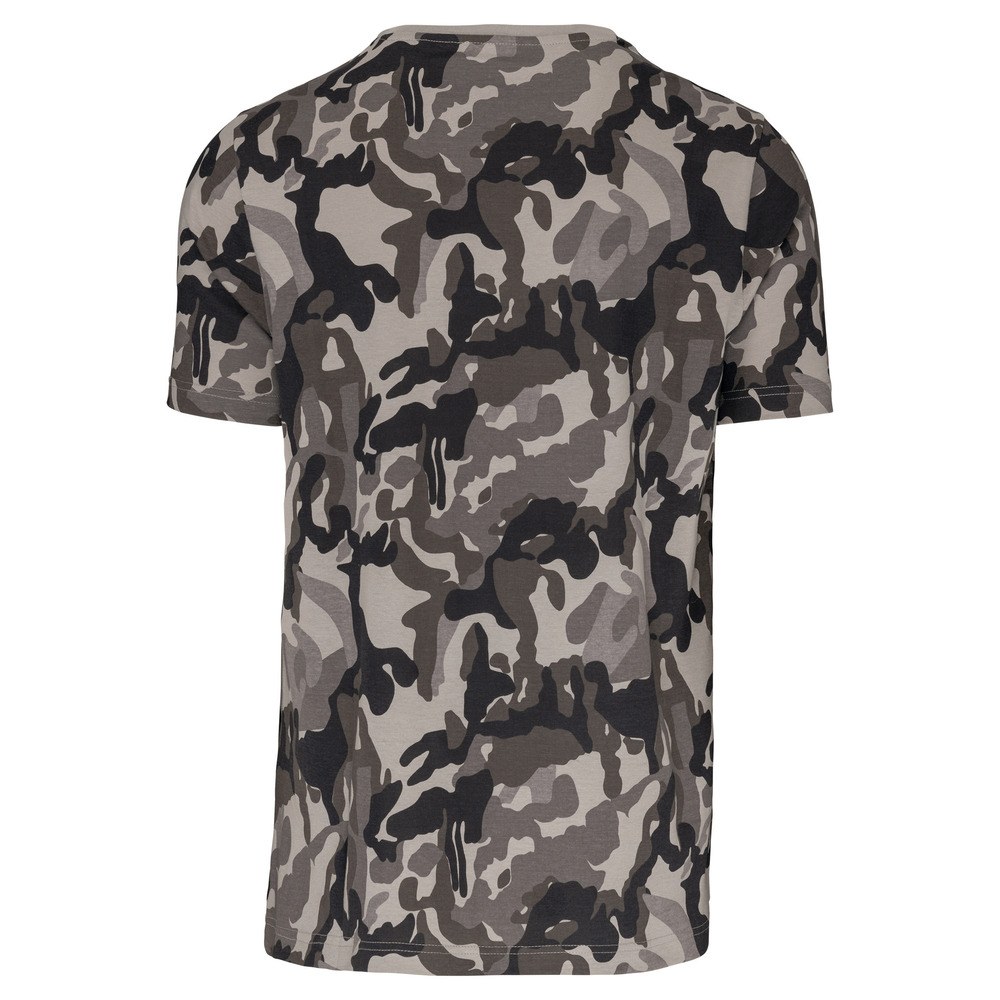 Kariban K3030 - Men's short-sleeved camo t-shirt