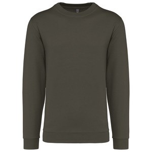 Kariban K474 - Round neck sweatshirt Dark Khaki