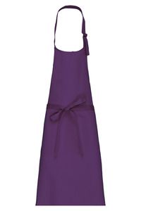 Kariban K8000 - Polycotton apron without pocket Purple